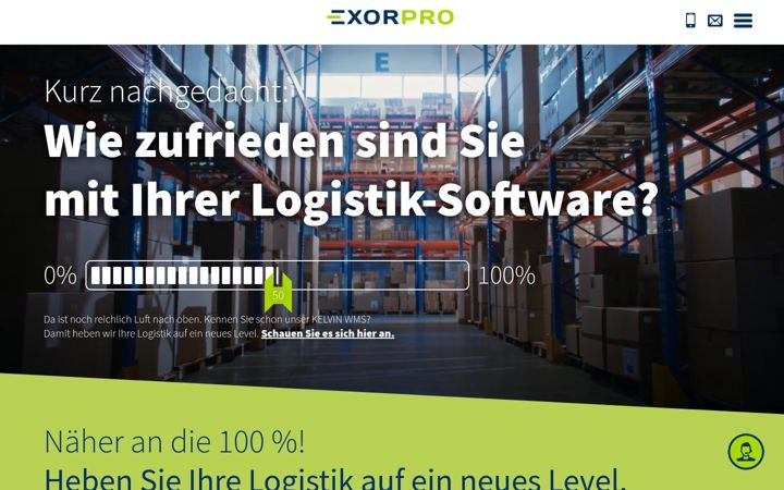Screenshot of exorpro.de