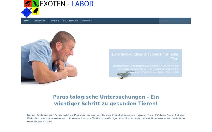 Screenshot of exoten-labor.de
