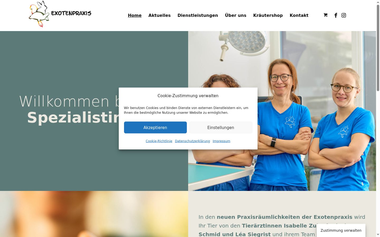 Screenshot tal-banner tal-kunsens muri qabel kwalunkwe interazzjoni