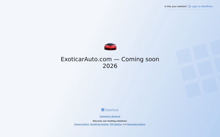 Screenshot of exoticarauto.com