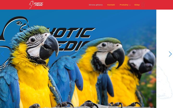 Screenshot of exoticmedic.pl