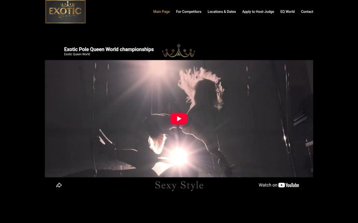 Screenshot of exoticqueenworld.com