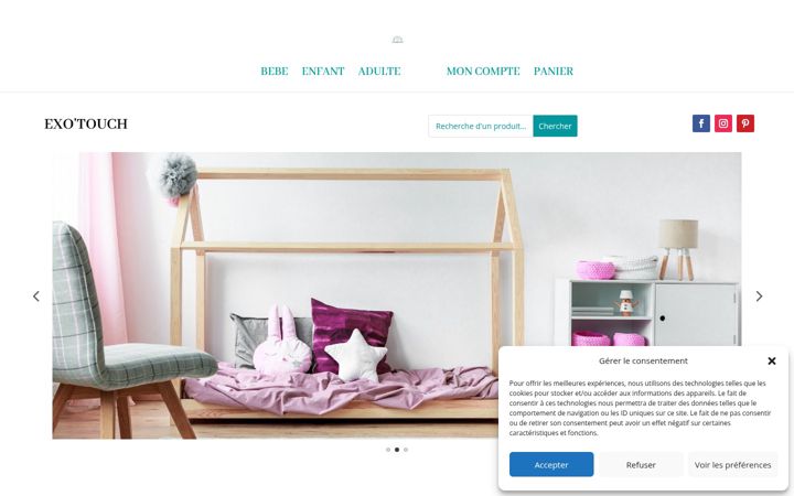 Screenshot of exotouch-shop.com