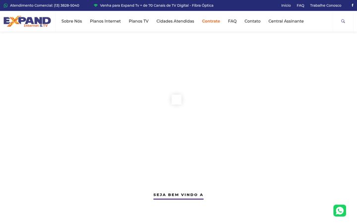 Posnetek zaslona expandtelecom.com.br