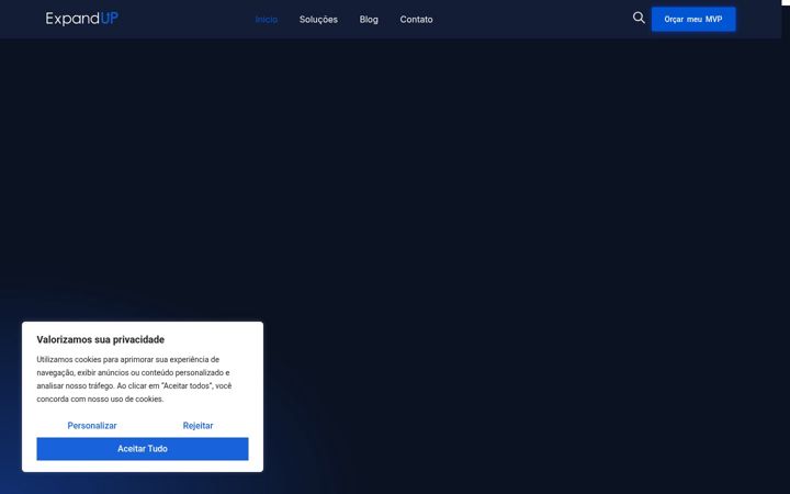 Screenshot of expandup.com.br