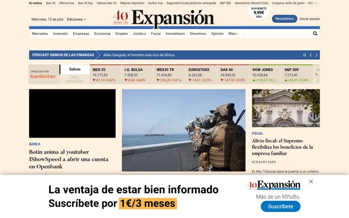 Screenshot von expansion.com
