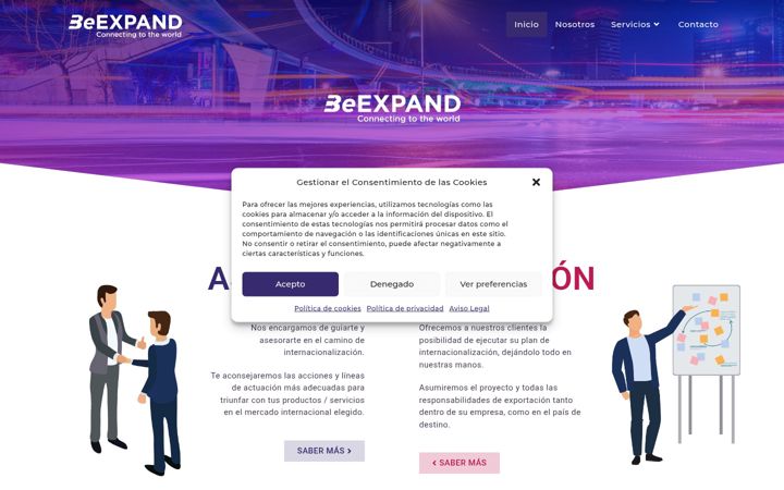 Screenshot of expansionempresas.com