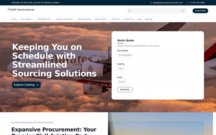 Screenshot of expansiveprocurement.com