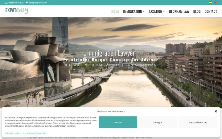 Screenshot του expateasy.es