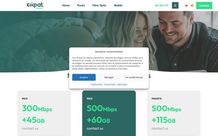 Screenshot of expatinternet.es