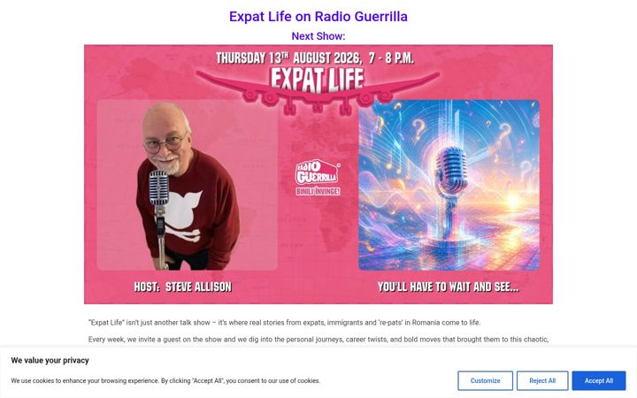 Screenshot of expatlife.ro