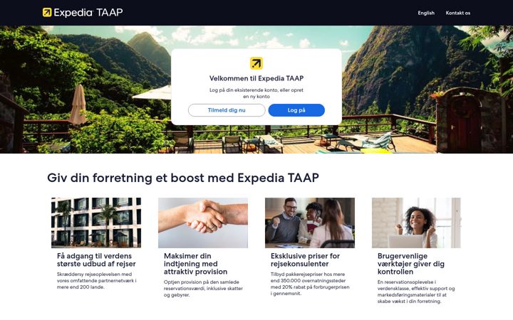 Screenshot of expediataap.dk