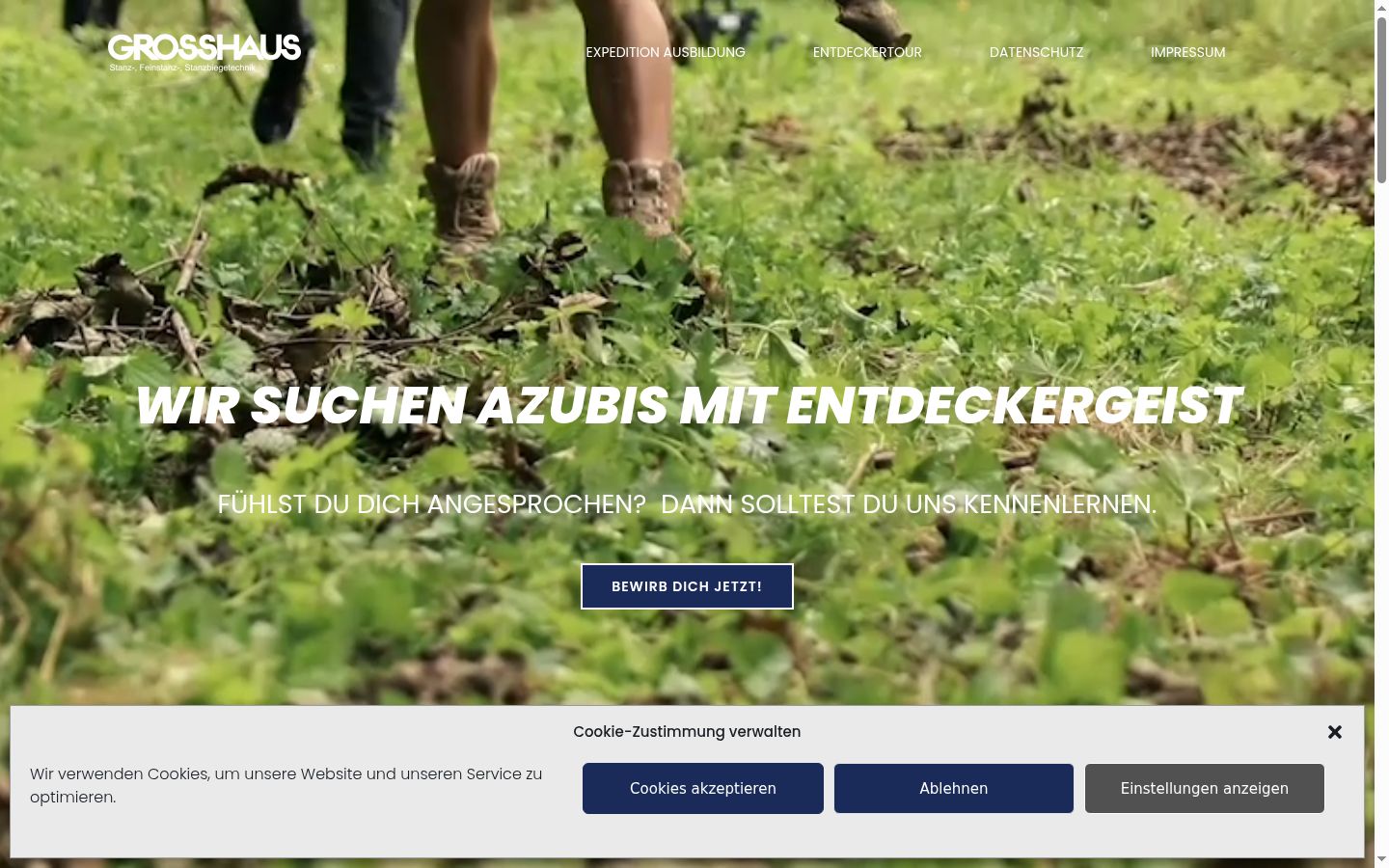Zrzut ekranu banera zgody wyświetlanego przed jakąkolwiek interakcją