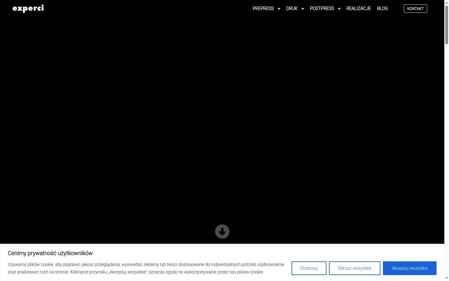 Screenshot des Einwilligungsbanners vor jeglicher Interaktion