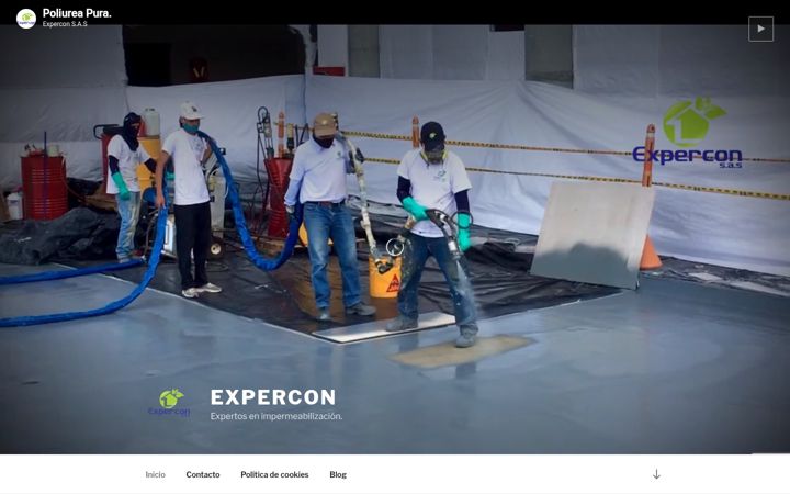 Screenshot of expercon.co