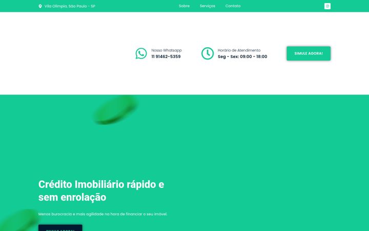 Screenshot of experiancred.com.br