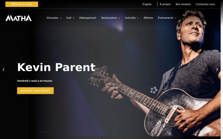 Screenshot of experiencematha.ca
