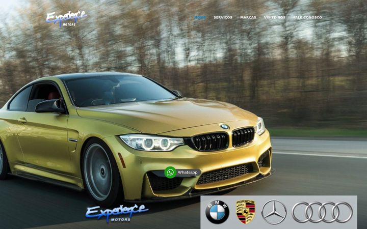 Screenshot of experiencemotors.com.br