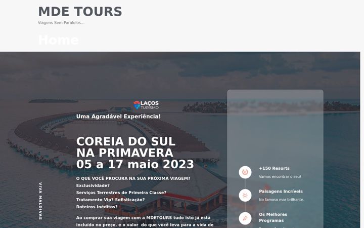 Skærmbillede af experienciasemviagensbyrl.com.br