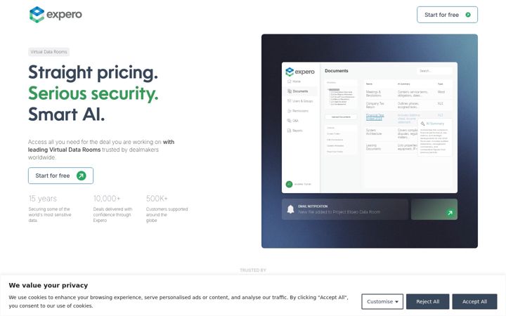 Screenshot of expero.co