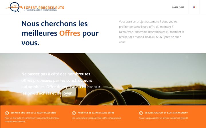 Screenshot of expert-annonce-auto.com
