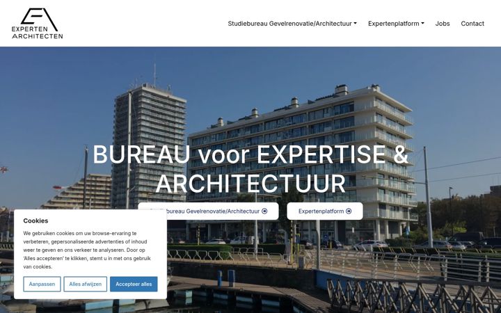 Screenshot di expert-architect.be
