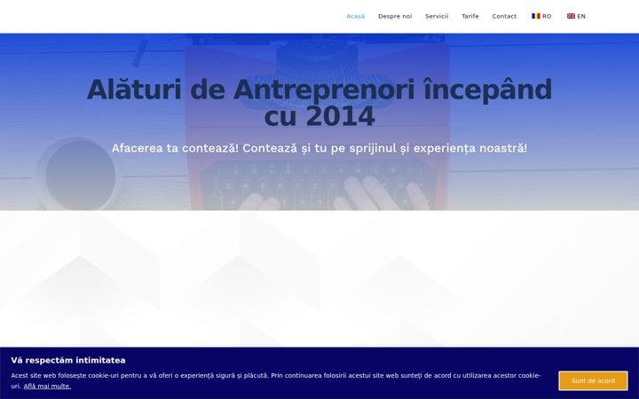 Screenshot ta' expert-consult-amt.ro