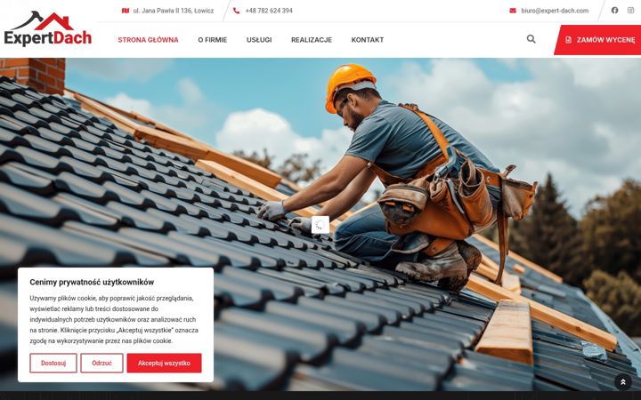 Screenshot of expert-dach.com