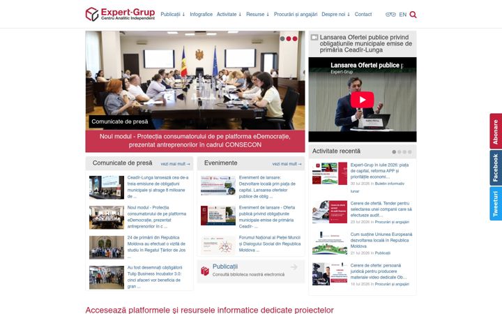 Screenshot of expert-grup.org