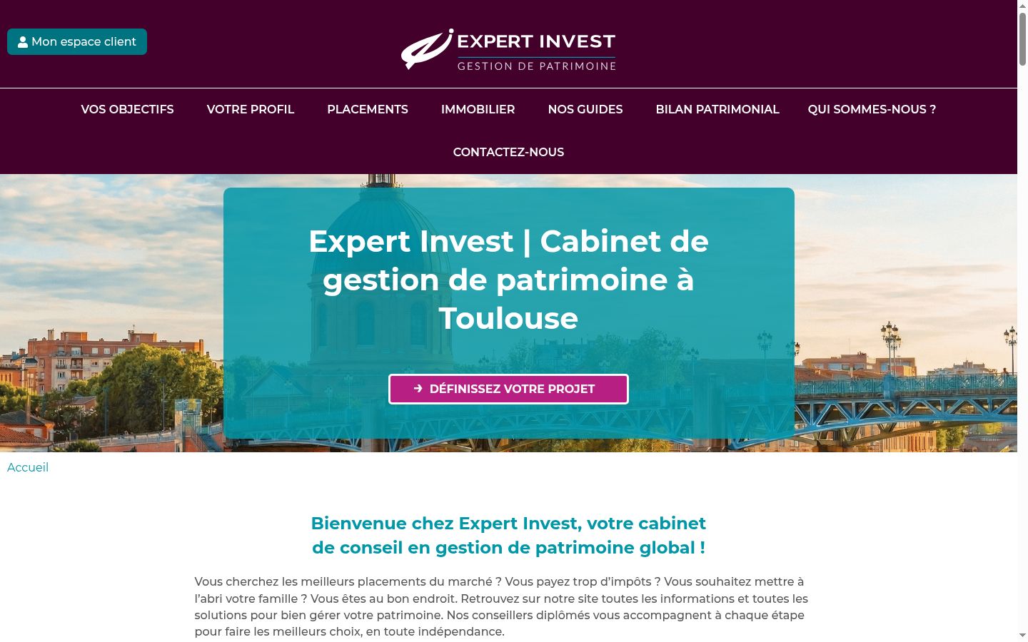 Capture d'écran de la bannière de consentement affichée avant toute interaction