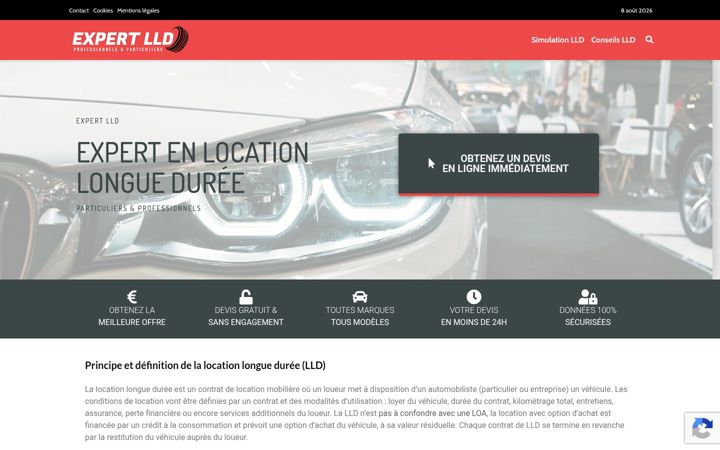 Screenshot of expert-lld.com