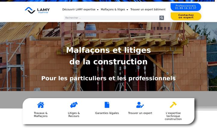 Capture d'écran de expert-maison.fr