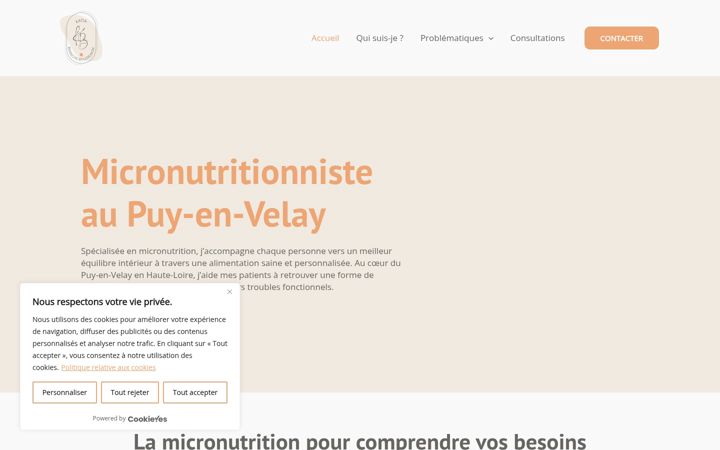 Screenshot of expert-micronutrition.fr