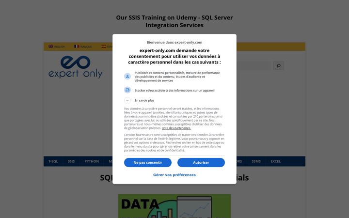 Screenshot of expert-only.com