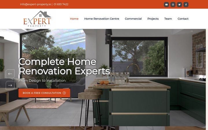 Skærmbillede af expert-property.ie