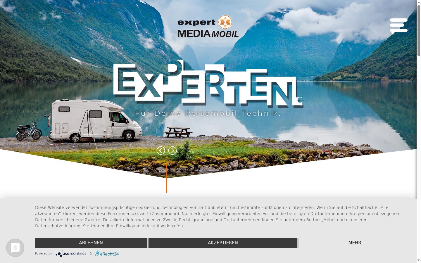 Screenshot tal-banner tal-kunsens muri qabel kwalunkwe interazzjoni