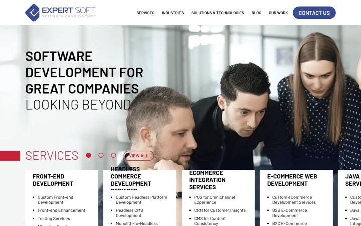 Screenshot of expert-soft.com