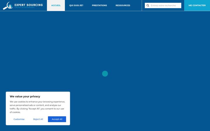 Screenshot of expert-sourcing.fr