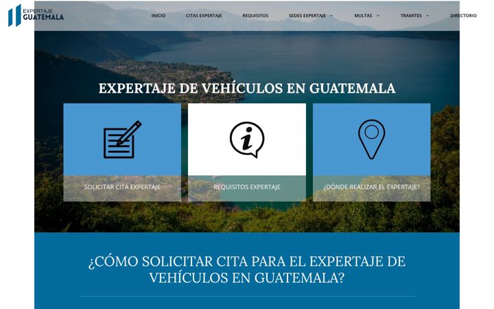 Screenshot of expertajeguatemala.com