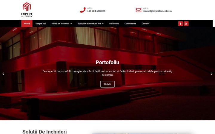 Posnetek zaslona expertautentic.ro