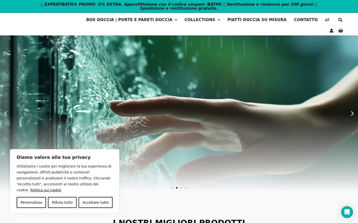 Screenshot of expertbath.it