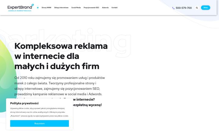 Screenshot of expertbrand.pl