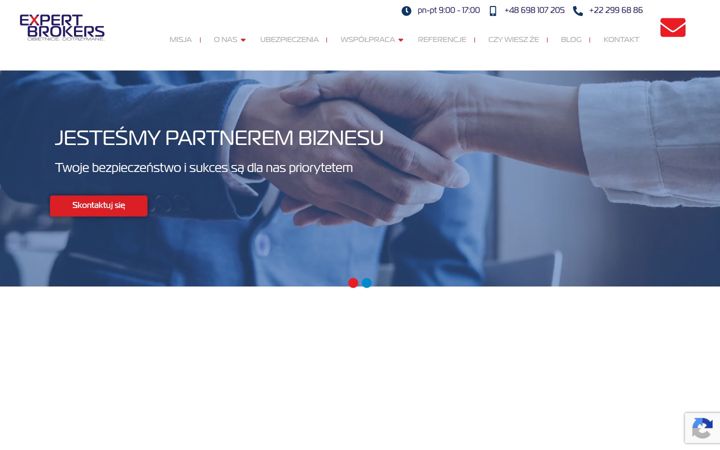 Screenshot of expertbrokers.pl