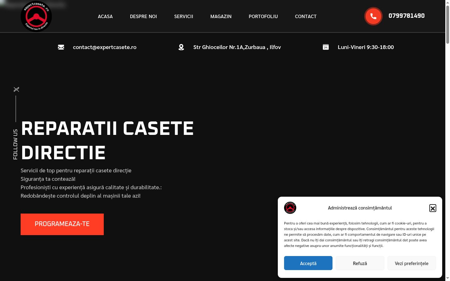 Screenshot tal-banner tal-kunsens muri qabel kwalunkwe interazzjoni