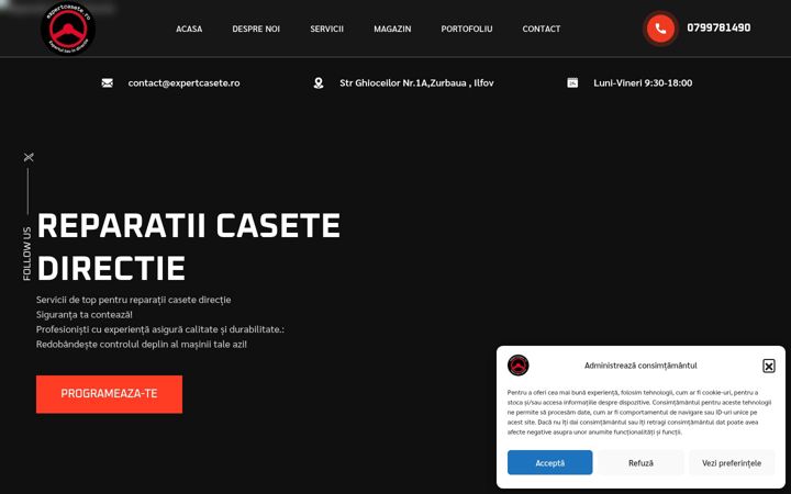 Screenshot of expertcasete.ro