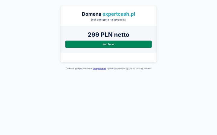 Screenshot of expertcash.pl