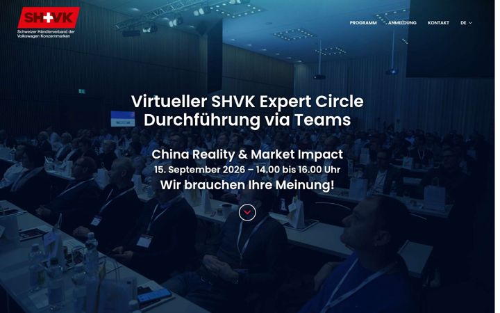 Screenshot of expertcircle.ch