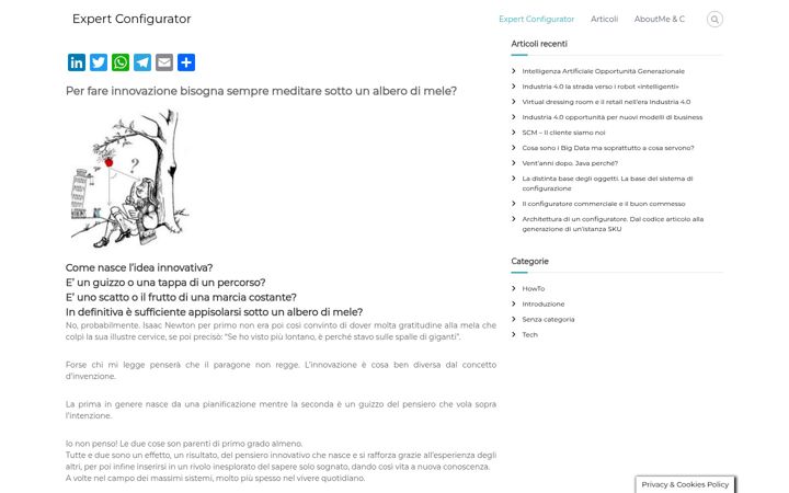 Screenshot of expertconfigurator.com