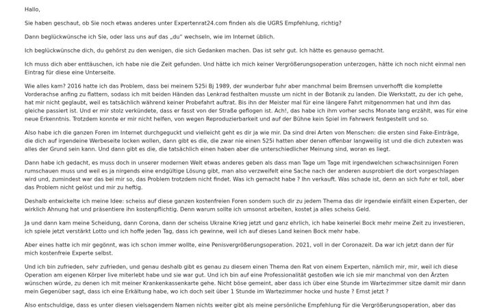 Screenshot of expertenrat24.com