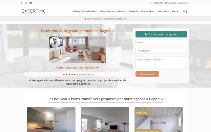 Screenshot of expertimo-g-degroote.com